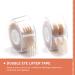 DOITOOL Tape Double Sided 4 rolls Strips Widen Anti Adhesive Invisible Tapes Sweat Eye Watereyelid Material Double Sided Tape - Buy Online on GoSupps.com