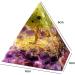 Vnst KWW Orgonite Pyramid Crystal - 6cm Amethyst Reiki Pyramid for Positive Energy & Chakra Meditation - Buy Online on GoSupps.com