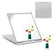 Laeeyin travel mirror Pocket mirror Small cosmetic mirror Handpiegel foldable ultra-down and durable mirror Suitable for travel office shaving camping and make-up (1PCS10.5x10cm) 1PCS 10.5x10cm