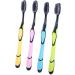 Deep Clean Toothbrush - Soft Bristles Ergonomic Manual Coal Toothbrush for Home Travel & Camping - Buy Online on GoSupps.com