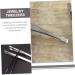 Villcase 3-Piece Ducking Beak Clip Aid - Precision Tweezers for Jewelry Making & Eyelash Application - Stainless Steel Hobby Tools - Buy Online on GoSupps.com