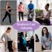 Aomig Women's Maternity Leggings Over Bump | Stretchy Adjustable Pregnancy Pants | High Waisted Belly Support | Elastic Waist | Full Length Cropped Pants | M 2pcs-m - Buy Online on GoSupps.com