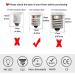 5Pack LED Makeup Mirror Bulb Replacement 20W RP34B Light Bulb - Warm White 3000k - Buy Online on GoSupps.com