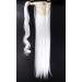 Ponytail Extension Wrap Around Long Straight Curly Clip in Ponytail Hair Extensions for Women Brown Black Blonde Hairpiece 23"-Straight White 23 Inch White - Buy Online on GoSupps.com