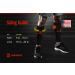 Compression Calf Sleeves for Running & Sports Recovery | Graduated Muscle Support - Large/XL - Black/Gray  - Buy Online on GoSupps.com