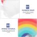 Rainbow Shaped Cloud Bath Ball Baby Scrubber - Portable Body Sponge for Infants | International Shipping Available - Buy Online on GoSupps.com