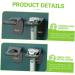 Frcolor 2-Piece Razor Hanger Wall Holder | Self-Adhesive Electric Shaver Rack | Elderly Razor Storage Solution - Buy Online on GoSupps.com