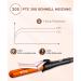CCKeyin 4-in-1 Curling Iron Set - Multifunctional Ceramic Curling Iron Kit with Attachments for Large & Small Curls - Pink - Buy Online on GoSupps.com