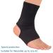 Compression Ankle Sleeve - Durable Support for Joint Pain & Injury Recovery | Ankle Brace in Black - Buy Online on GoSupps.com
