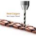 Buy EnerCoppeX Women's Copper Feet Chain - Pure Copper Magnetic Chain with 3500 Gauss Magnet | 24.5 cm (9.65 inches) for Enhanced Comfort - Buy Online on GoSupps.com