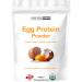 BUY THE CRAVE Egg Protein Powder Egg White Powder Soybean Powder Lactose Free Protein Powder - Unflavored & Dairy Free (32 OZ)