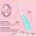 Kids Sonic Toothbrush | Rechargeable 32000 VPM | Patented 3 Brush Head Design | Angled Bristles | Ages 3+ | Blue - Buy Online on GoSupps.com