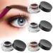 4D Hair Stroke Brow Stamp Brush Set with Eyebrow Concealer Contour Brush - Light Brown - Buy Online on GoSupps.com
