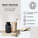 KIKI Health - Organic Hemp Protein - Plant-Based Protein Powder - Rich in Magnesium and Omega 3 - Contains All 21 Amino Acids and 8 Essential Fatty Acids - Post Workout Shake - 235g - Buy Online on GoSupps.com