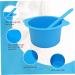 Silicone Wax Pot Liner 2PCs - Reusable Wax Melting Bowls with Spatulas for Hair Removal | Durable Easy-Clean Wax Melt Liner - Buy Online on GoSupps.com