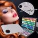 Stuurvnee Up Mixing Palette - Stainless Steel Cosmetic & Nail Art Palette with Spatula Tool | Professional Quality for Seamless Mixing - Buy Online on GoSupps.com