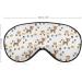Chihuahua Dog Paw Print Sleep Mask Adjustable Blindfold for Better Sleep and Travel - Men and Women - Buy Online on GoSupps.com
