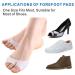 4 Toe Spreader & Extensor Caps - Ultimate Protection & Correction for Hallux Valgus & Hammer Toe - Comfortable Toe Pads for Pain Relief - Buy Online on GoSupps.com