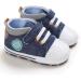 MASOCIO Baby Boy First Walking Shoes | Soft Sole Anti-Slip Prewalker 12-18 Months Blue - Buy Online on GoSupps.com