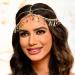 Sixexey Boho Gold Head Chain Egyptian Headpiece Colorful Beaded Headpiece for Women - Buy Online on GoSupps.com