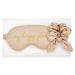 Katie Loxton My Happy Place Silky Scrunchie & Eye Mask 2 Piece Set Gold