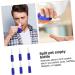 FOMIYES 6pcs Round Shoulder Nasal Spray Bottles - Travel Cosmetic Containers - Refillable Glass Cleaner Spray - Blue Sub Bottle - Buy Online on GoSupps.com
