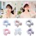 JSGHGDF Headband Plush Bows Solid Color Headband Ruffle Lace Soft Makeup Hairband -slip Elastic Headbands for Girls Women Orange - Buy Online on GoSupps.com