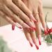 Vatocu Christmas False Nails - Long Xmas Press on Nails with Snowflakes Glitter - 24pcs Ballerina Acrylic Stick on Nails for Women and Girls - Buy Online on GoSupps.com
