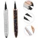 Healvian 2pcs Diamond Eyeliner Cosmetic Accessories Self- Adhesive Eyeliners Makeup Supplies Silver 1 count (Pack of 1) Black - Buy Online on GoSupps.com