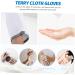 Healeved 1 Pair Waxing Gloves Paraffin Wax Gloves for Hands Hand Wax Bags Hand Moisturizer Gloves Manicure Mitt Mitts for Paraffin Wax Bath Wax Hand Mitt Hand Gloves Towel Tote Bag Mittens 27.5X16.5cm - Buy Online on GoSupps.com