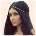 Andelaisi Boho Gold Disc Pendant Layered Head Chain - Gypsy Coin Hairchain for Women and Girls - Buy Online on GoSupps.com
