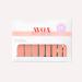 Avoa Beauty Nail Film - Peach Perfect | Opaque Peach Nude Self-Adhesive Long-Lasting Nail Wraps - 16 Thin Designs - Buy Online on GoSupps.com