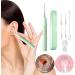 Stainless Steel Ear Wax Removal Tools with Light - Ear Pick Cleaning Kit for Ear Health Care - Mint Green - Buy Online on GoSupps.com