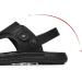 Summer Orthopedic Beach Sandals - Men's Vintage PU Bunion Corrector Flip Flops | Slip Resistant & Comfy Soft Walking Slippers for Arch & Heel Pain | Size 9.5, Black - Buy Online on GoSupps.com