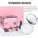  POPETPOP POPETPOP 4 Pieces Loose Powder Box Sample Containers Bulk Powder Puff Small Plastic Container Powder Container Powder Case 5g Miniature Compact Foundation - Buy Online on GoSupps.com
