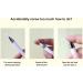 Nail Art Manicure Art Drill Rhinestone Dotting Pencil | Rhinestone Art Portable Dotting Nail Too for Home Travel Business Trip Apartment White - Buy Online on GoSupps.com