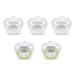 NUK Orthodontic Pacifiers, 0-6 Months,Timeless Collection, Amazon Exclusive, 5 Pack Timeless 0-6 Month (5 Pack)