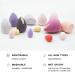 7-PC Multi-Colored Makeup Sponge Set | Beauty Blenders & Mini Sponges for Flawless Liquid Foundation & Powder Application - Buy Online on GoSupps.com