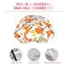 Fox Reusable Waterproof Shower Caps for Women - Double Protection PEVA Lining Hair Cap - Elastic Color 4 - Buy Online on GoSupps.com