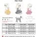 Shop Barrageon Sweet Princess Rock Clothing for Dogs & Cats - Summer Bow Knot Outfits Grid Yellow (2XL 40cm Back Length) - Perfect for Small & Medium Pets - Buy Online on GoSupps.com