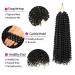 Buy Passion Twist Hair - 7 Packs 12 Inch Crochet Braids Water Wave Synthetic Extensions | YDDM Bohemian Style - Buy Online on GoSupps.com