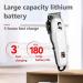 Professional Cordless Hair Clippers for Men - Electric Hair Trimmer with LED Display - International Shipping Available - Buy Online on GoSupps.com