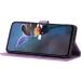 Shop Stylish Flower Pattern Folding Cover for Redmi 9C | PU Leather Protective Case with Stand & Card Slots - Violet - Buy Online on GoSupps.com