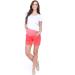 Mija Maternity Shorts Pants Trousers with Over Bump Panel - Coral (Size 14) - Buy Online on GoSupps.com