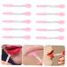 Shop Mikinona 10pcs Lip Mask Spoon & Makeup Brush Set | Lipstick Applicator Creamy Eyeshadow & More - Miss Cosmetic Pink - Buy Online on GoSupps.com