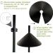 Haofy 14 Squirrel Baffle Blocker - Premium Bird Feeder Baffle Protector for Poles | Ideal for Bird Lovers & Wildlife Enthusiasts - Buy Online on GoSupps.com