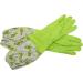 TRIXES Long Green Rubber Pond and Drain Gloves - Heavy Duty Waterproof for Household & Garden Chores - Buy Online on GoSupps.com
