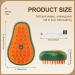 ZITSMS 3-in-1 Cat Steam Brush & Silicone Massage Grooming Comb for Cats & Dogs - Avocado Green - Buy Online on GoSupps.com