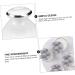 FOMIYES 3pcs Cat White Massage Brush - Gentle Grooming Tool for Pet Care | International Shipping Available - Buy Online on GoSupps.com