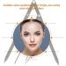 R gle de Mesure des Sourcils Nombre d'Or en Acier Inoxydable Noir Coulissante Trois Points Outil R glable pour Dessin Pr cis des Sourcils Maquillage et Tatouage Portable - Buy Online on GoSupps.com